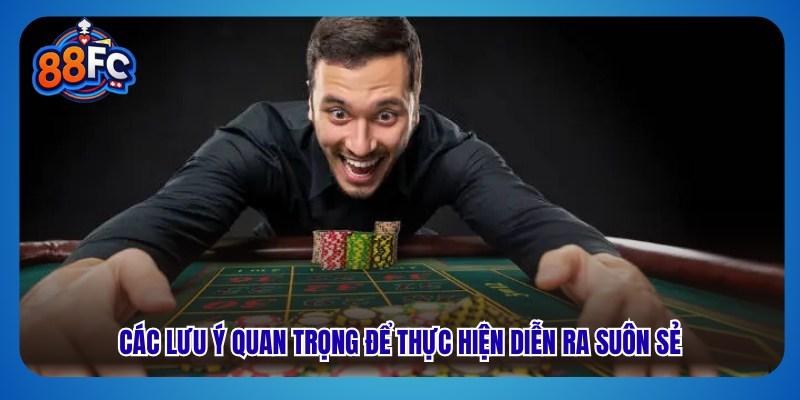 Các lưu ý quan trọng để thực hiện diễn ra suôn sẻ